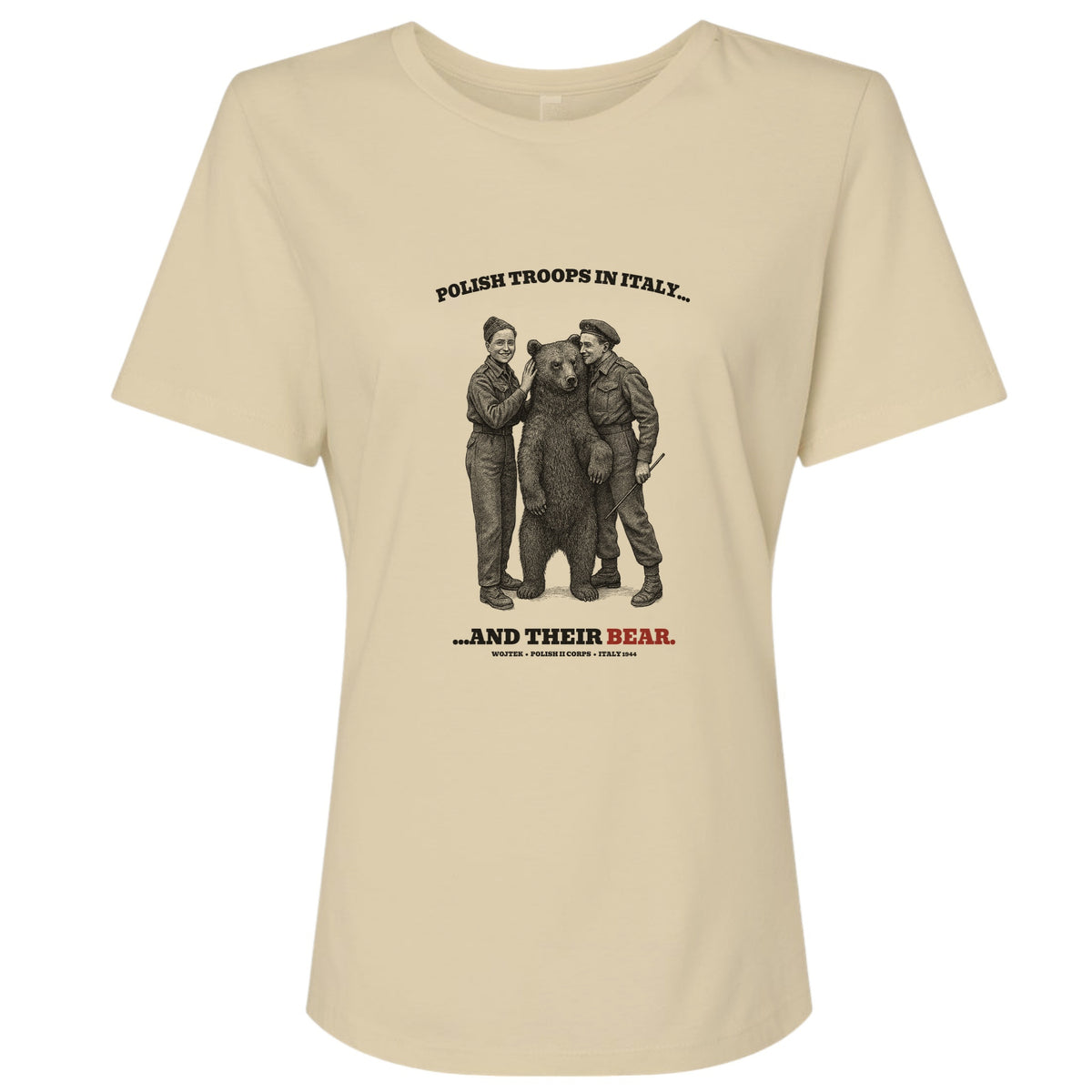 Wojtek Polish Troops Italy Women's T-Shirt