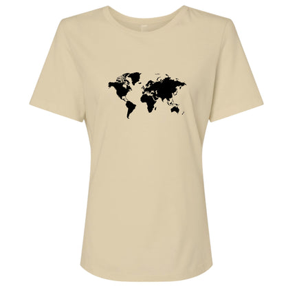 World Map Women's T-Shirt