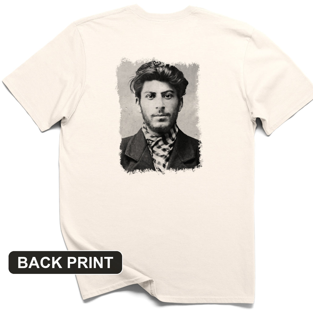 Young Stalin Back Print T-Shirt