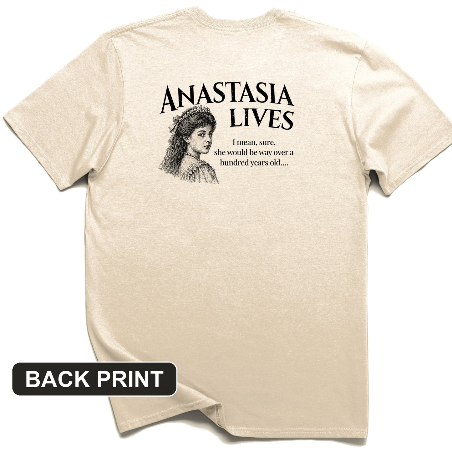 Anastasia Back Print T-Shirt