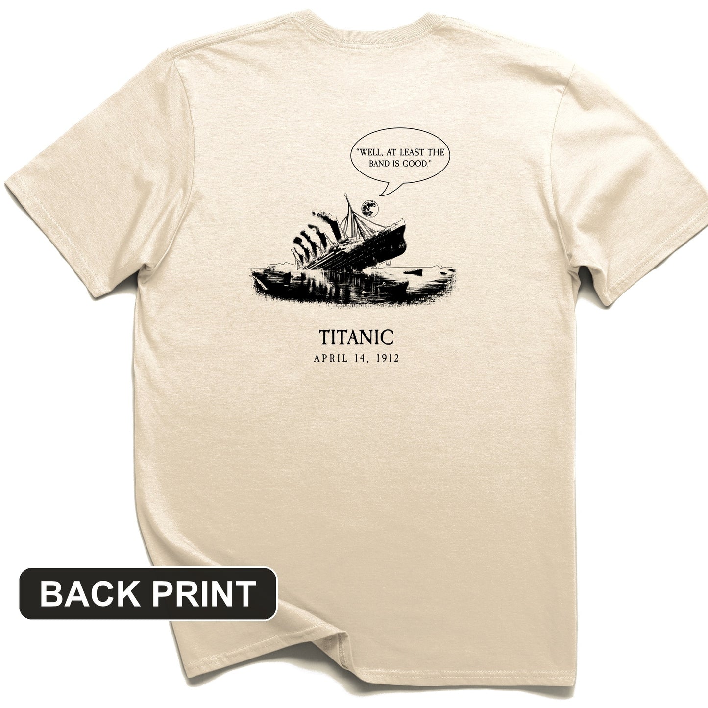 Band's Good Back Print T-Shirt