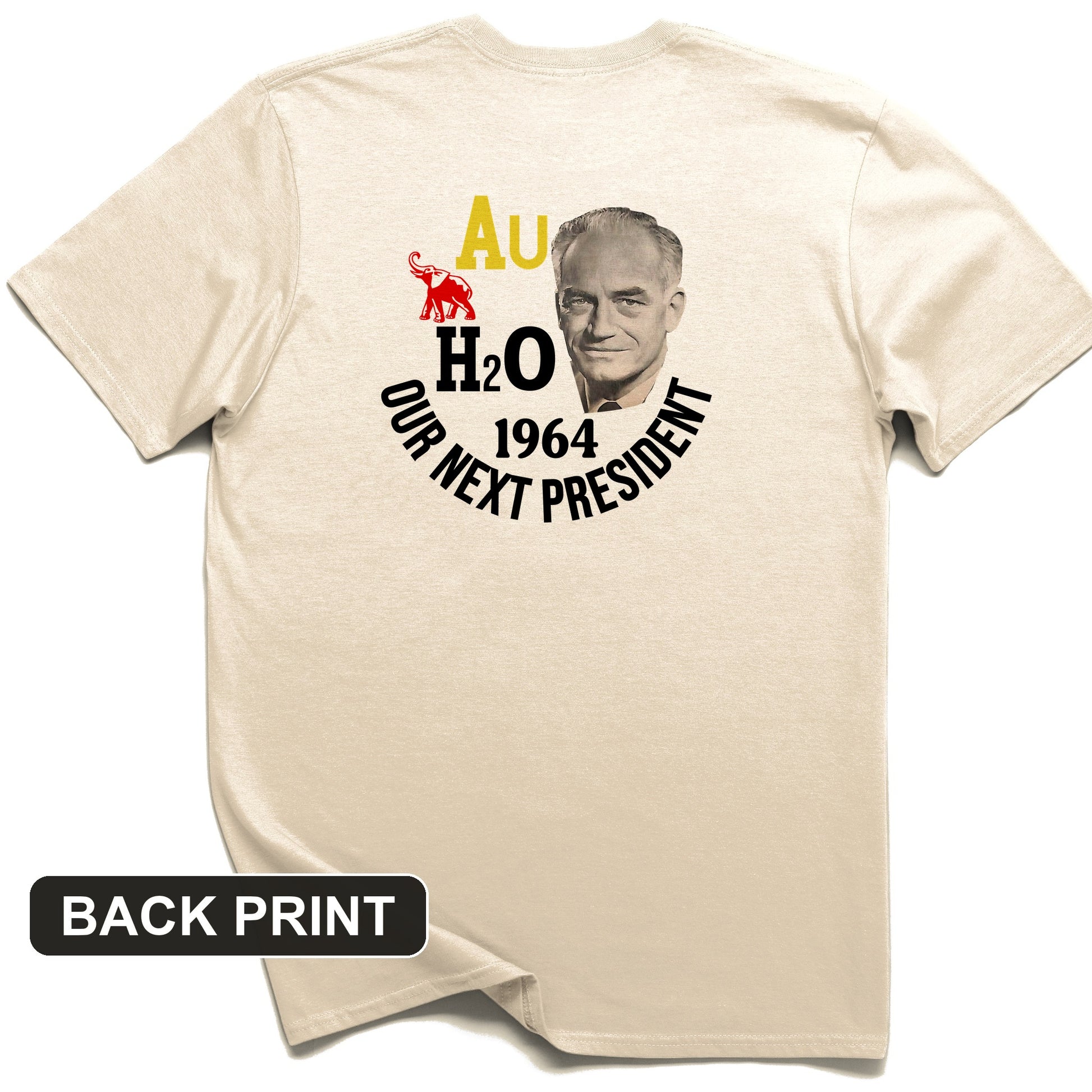 Barry Goldwater Back Print T-Shirt