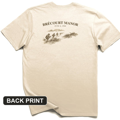 Brecourt Manor Back Print T-Shirt