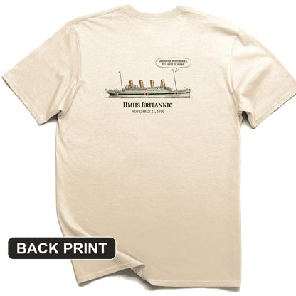 Britannic Back Print T-Shirt