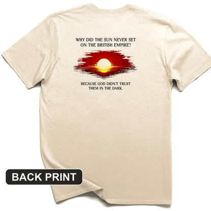 British Empire Back Print T-Shirt