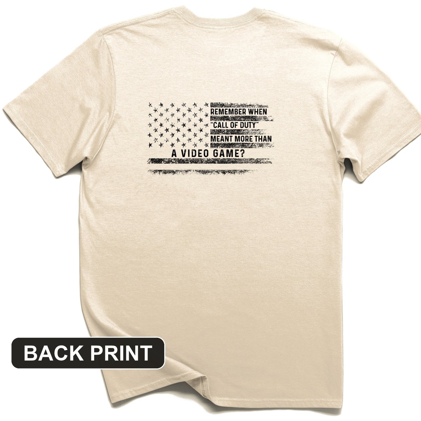 Call of Duty Back Print T-Shirt