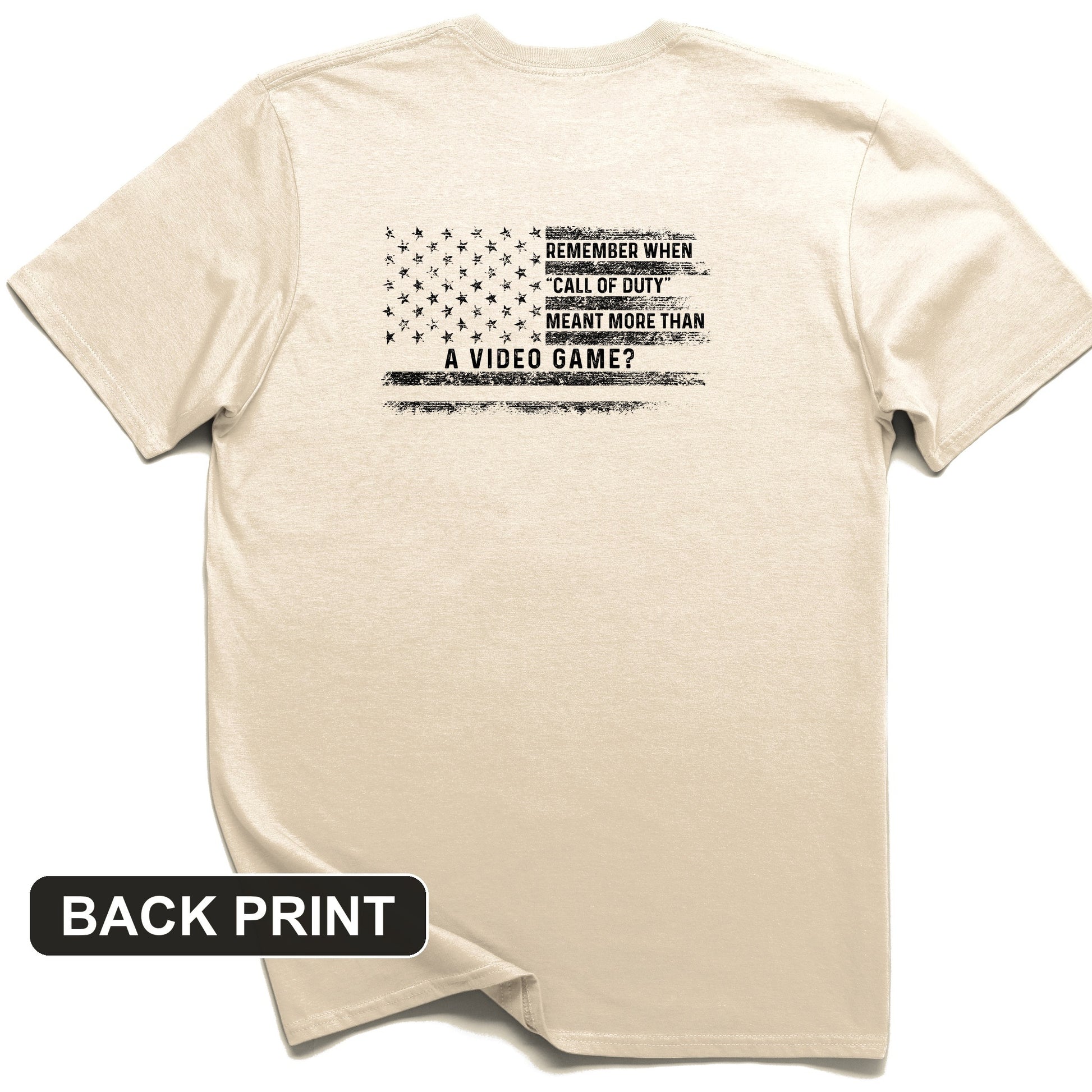 Call of Duty Back Print T-Shirt