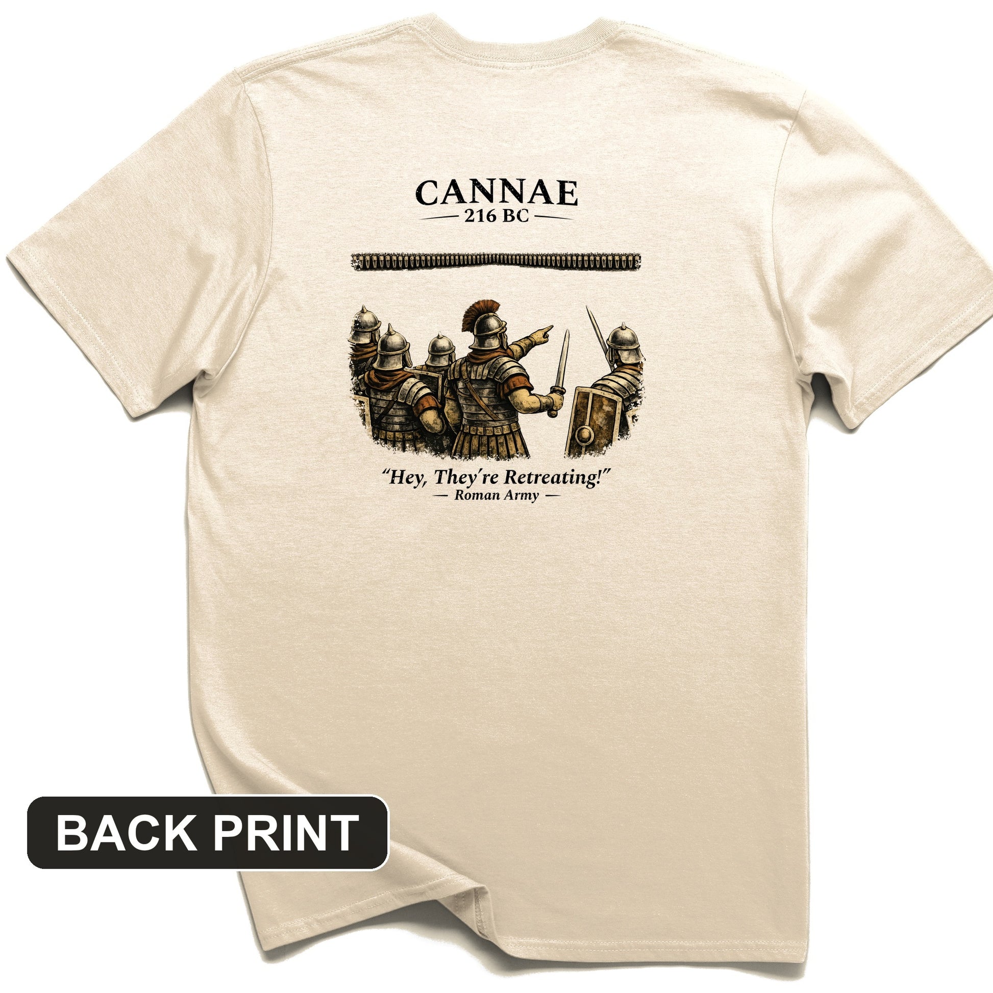 Cannae Back Print T-Shirt