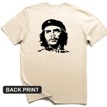 Che Guevara B&W Back Print T-Shirt