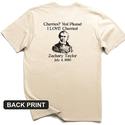 Cherries Back Print T-Shirt