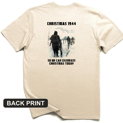 Christmas 1944 Back Print T-Shirt