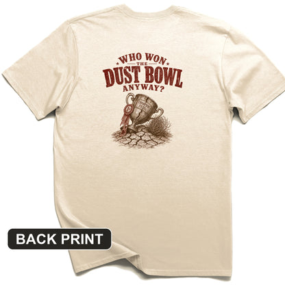 Dust Bowl Champion Back Print T-Shirt