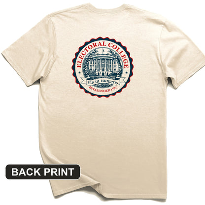 Electoral College Back Print T-Shirt