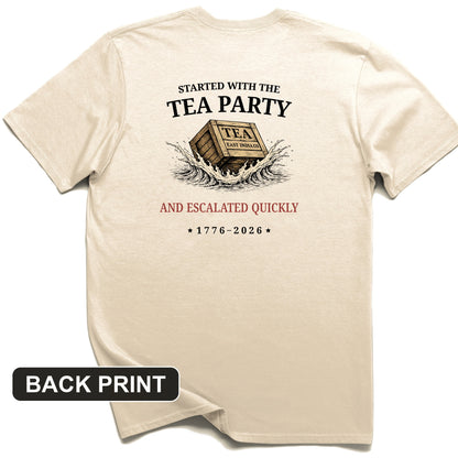 Escalated Quickly Back Print T-Shirt