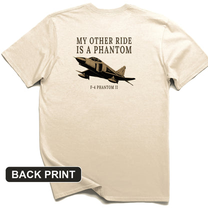 F-4 Phantom Back Print T-Shirt