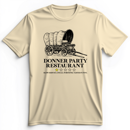 Donner Party Restaurant Review Premium Tee
