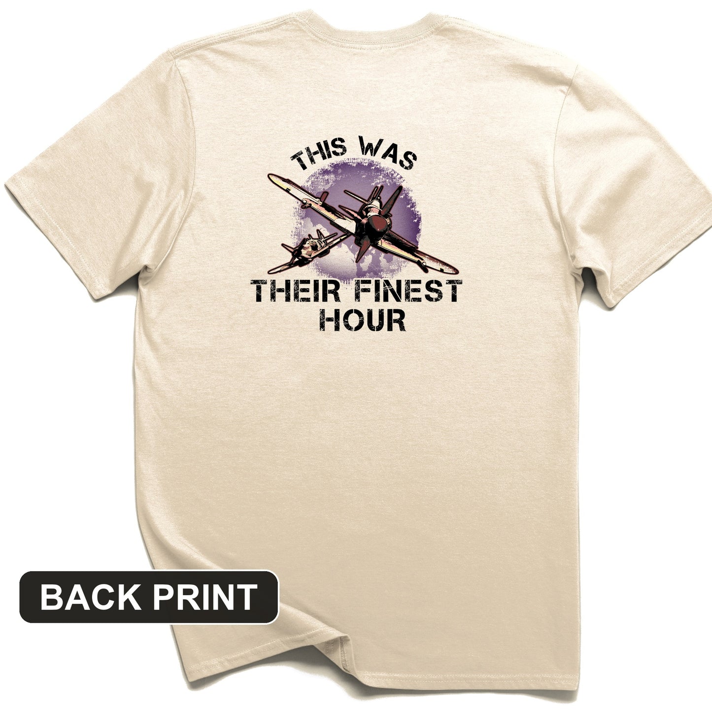 Finest Hour Back Print T-Shirt