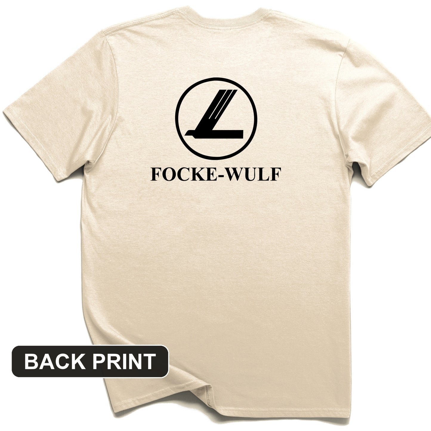 Focke Wulf Back Print T-Shirt