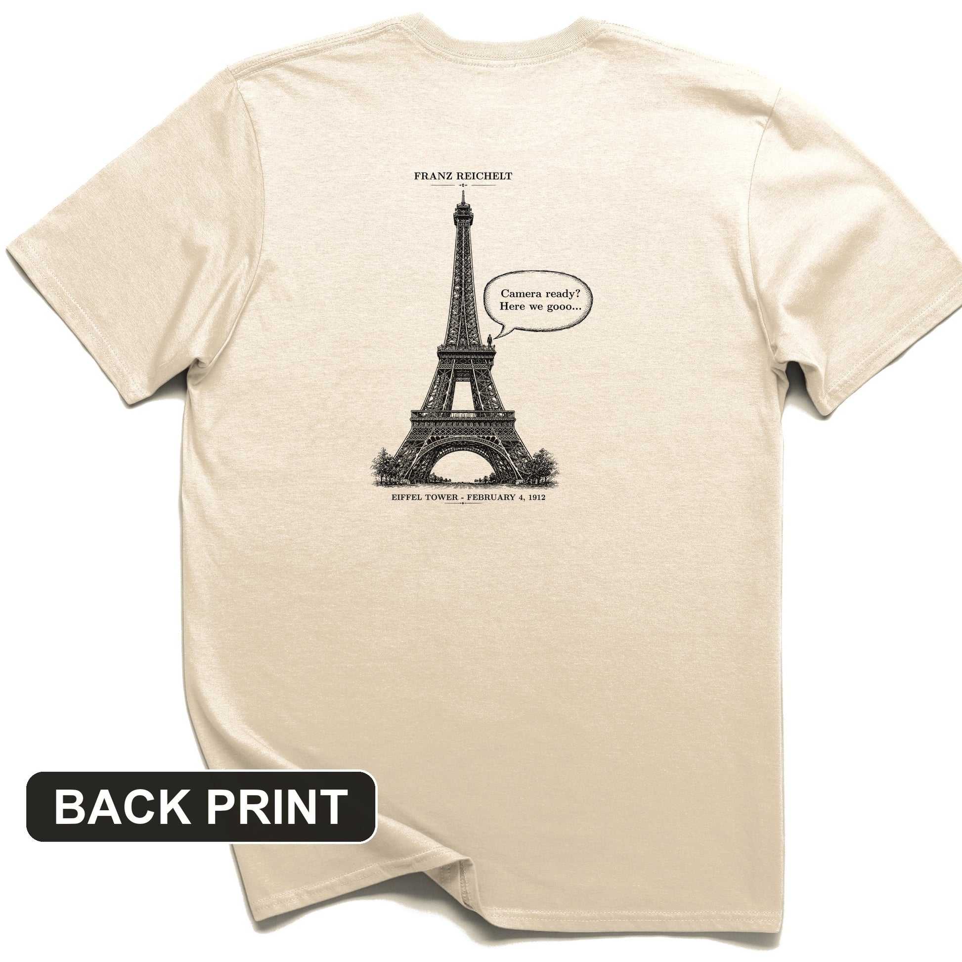 Franz Reichelt Back Print T-Shirt
