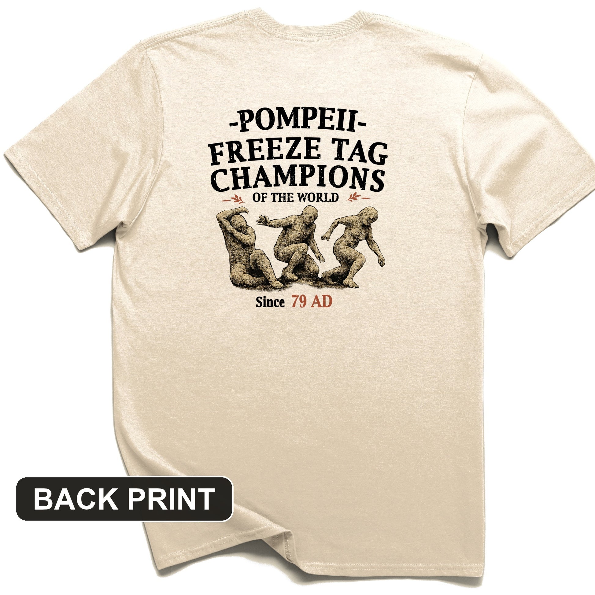 Freeze Tag Back Print T-Shirt