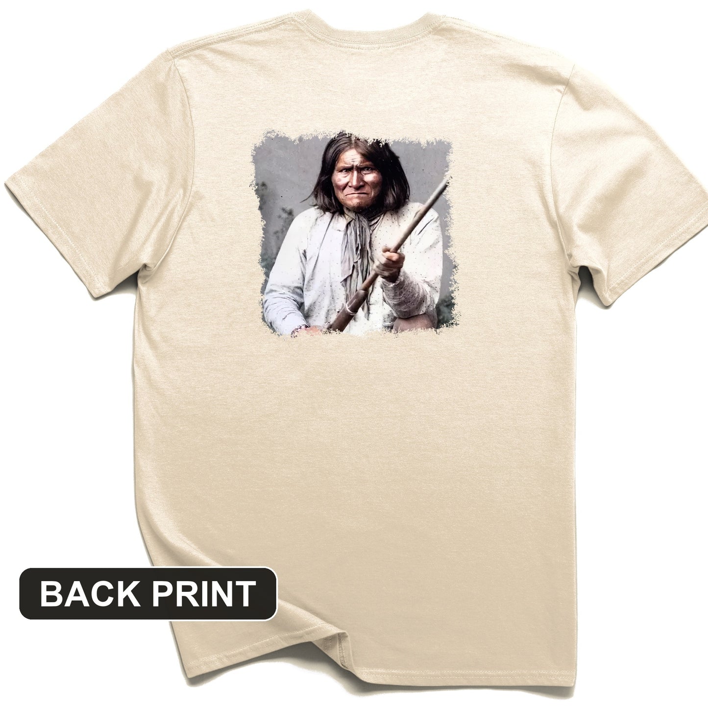 Geronimo Back Print T-Shirt
