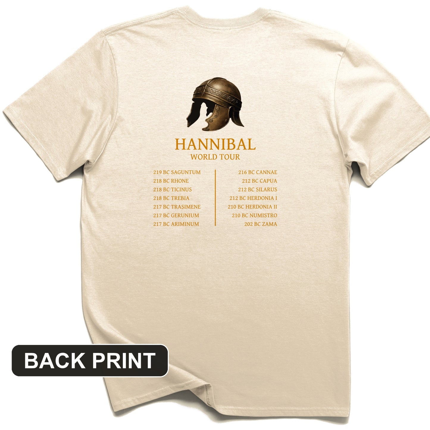 Hannibal World Tour Back Print T-Shirt