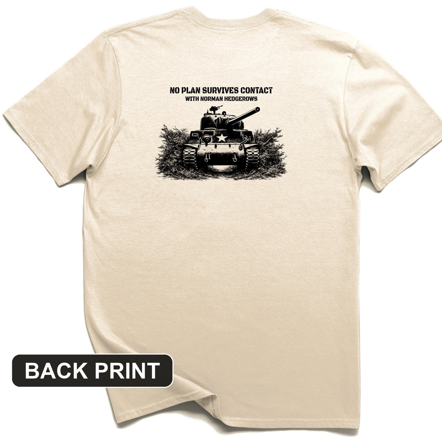 Hedgerows Back Print T-Shirt