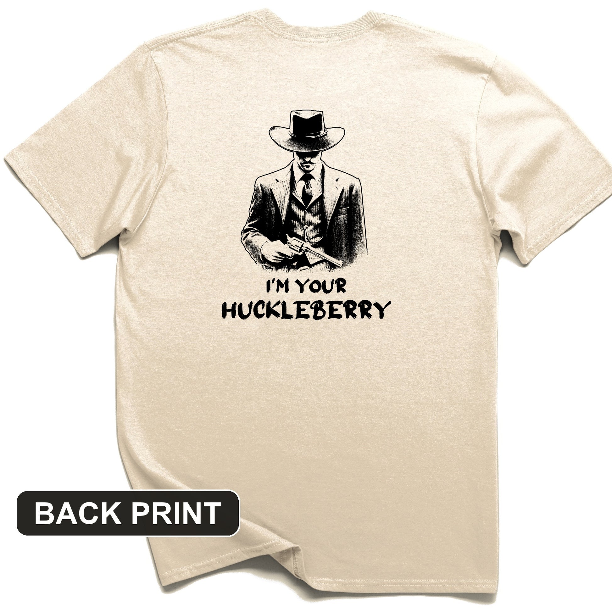Huckleberry Back Print T-Shirt
