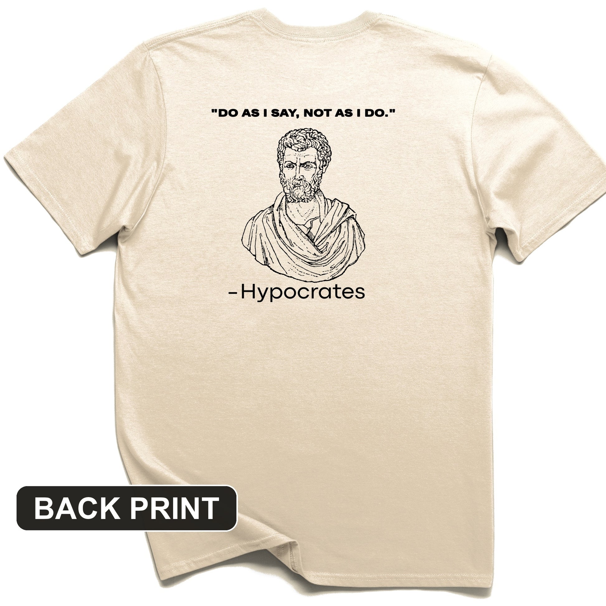 Hypocrates Back Print T-Shirt