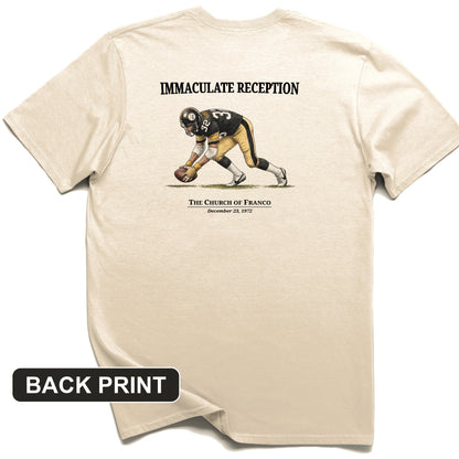 Immaculate Reception Back Print T-Shirt