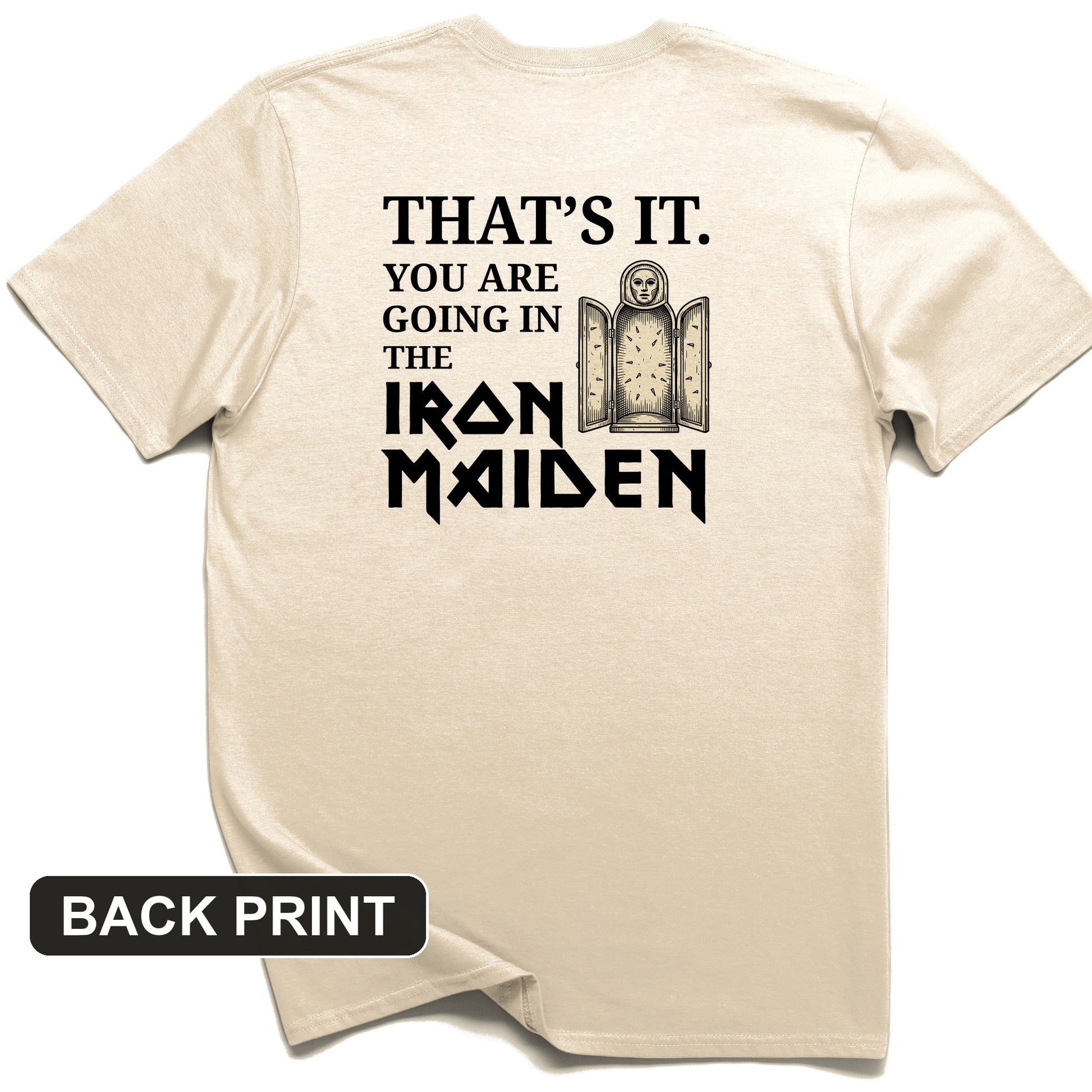 Iron Maiden Back Print T-Shirt