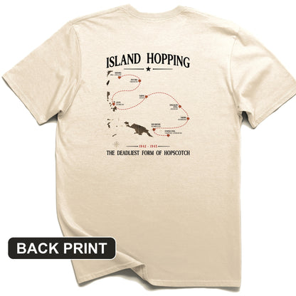Island Hopping Back Print T-Shirt