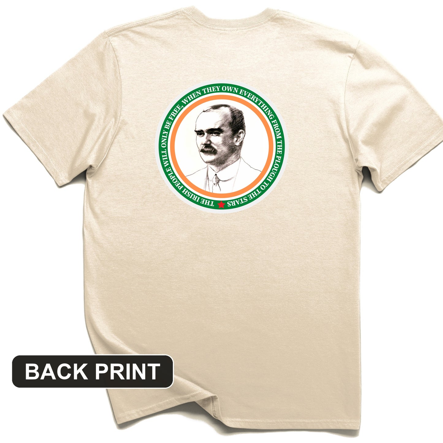 James Connolly Back Print T-Shirt