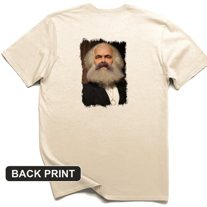 Karl Marx Back Print T-Shirt