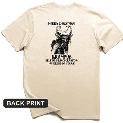 Krampus Back Print T-Shirt