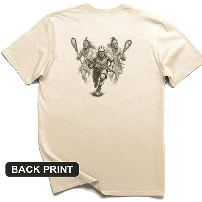 Lacrosse Back Print T-Shirt