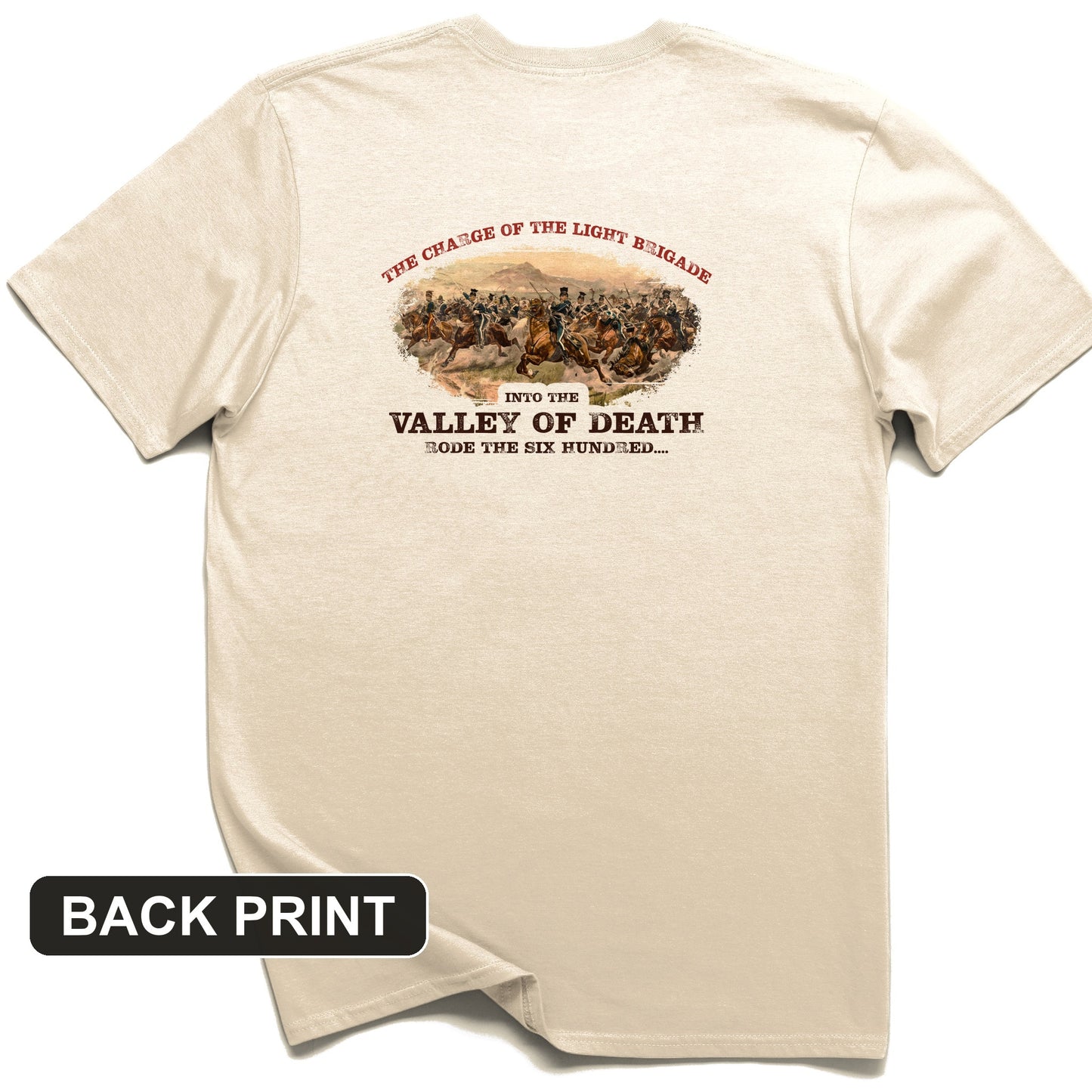 Light Brigade Back Print T-Shirt