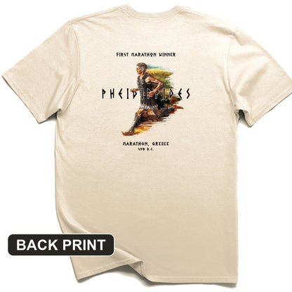 Marathon Run Back Print T-Shirt
