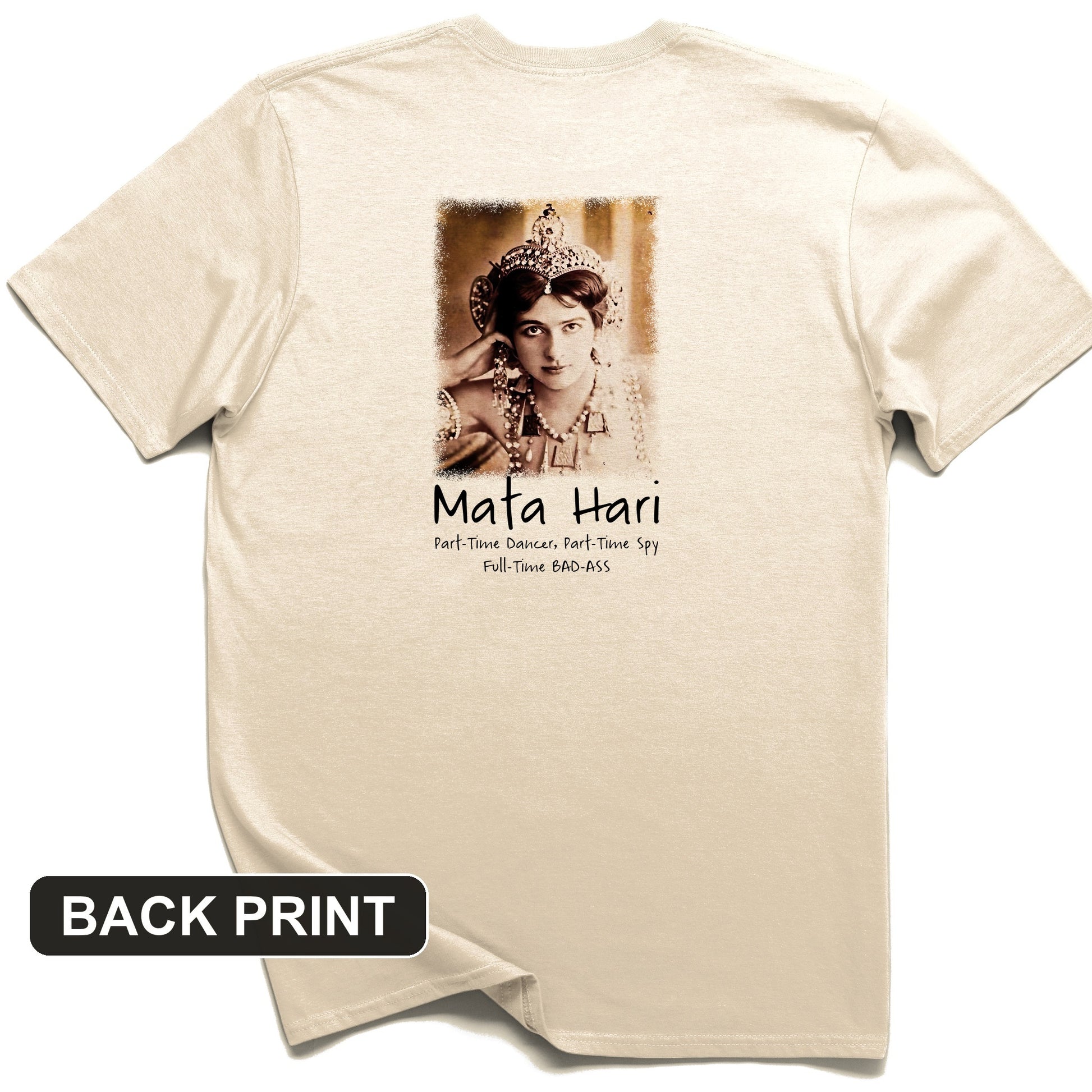Mata Hari Back Print T-Shirt