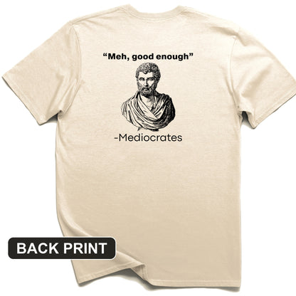 Mediocrates Back Print T-Shirt