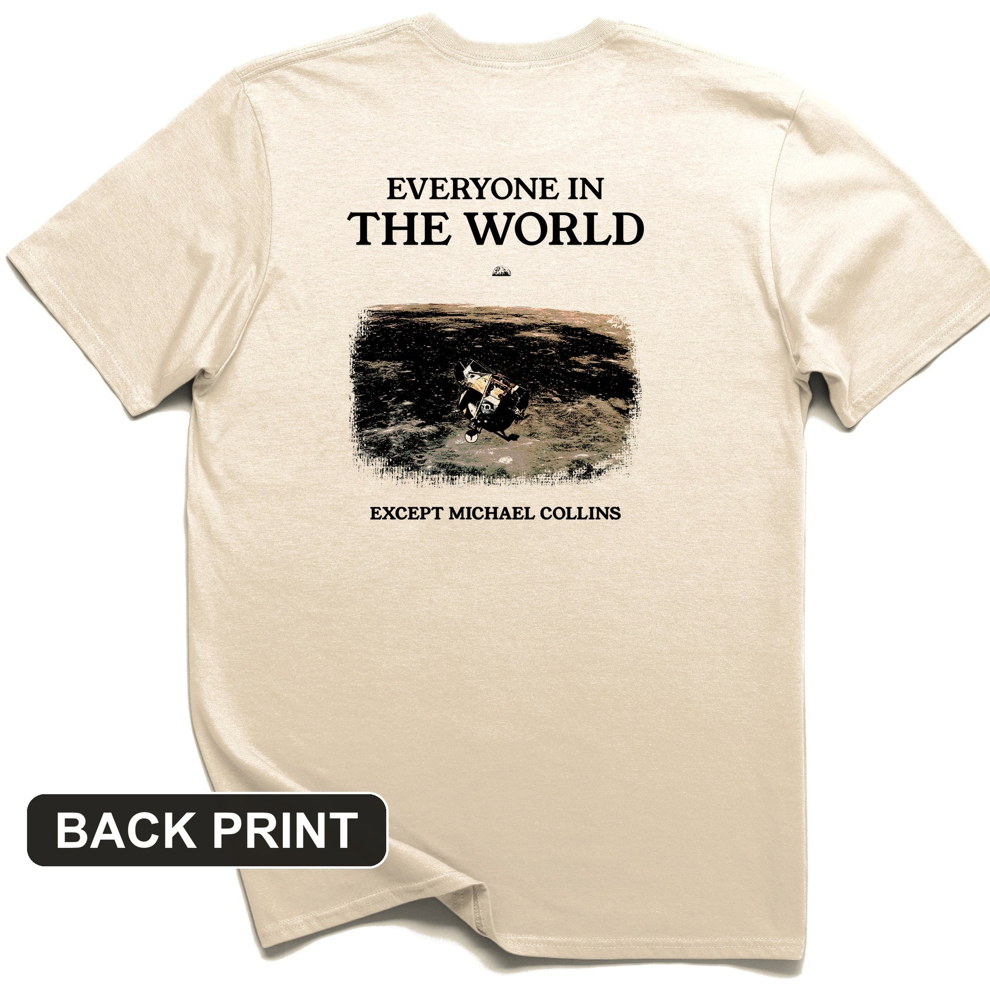 Michael Collins Back Print T-Shirt