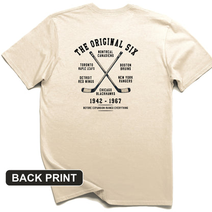 NHL Era of Six Back Print T-Shirt