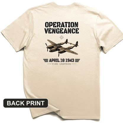Operation Vengeance Back Print T-Shirt