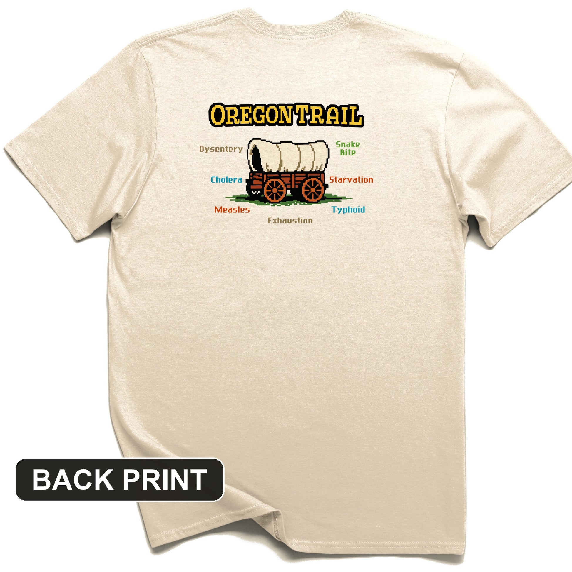 Oregon Trail Back Print T-Shirt