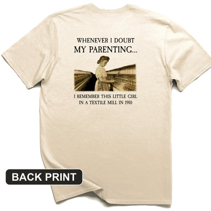 Parenting Back Print T-Shirt