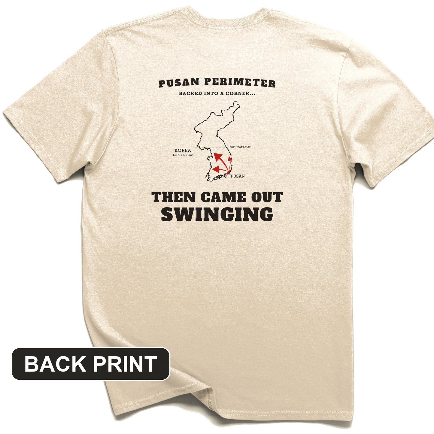 Pusan Perimeter Back Print T-Shirt