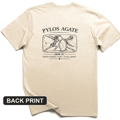 Pylos Agate Back Print T-Shirt