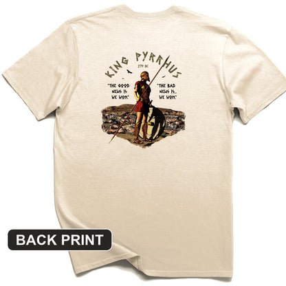 Pyrrhic Victory Back Print T-Shirt