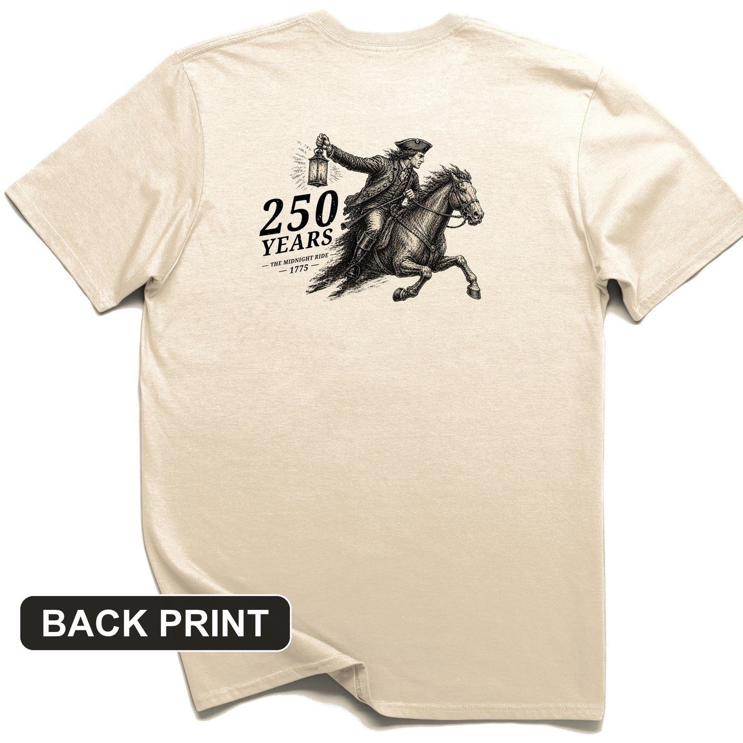 Revere 250 Back Print T-Shirt
