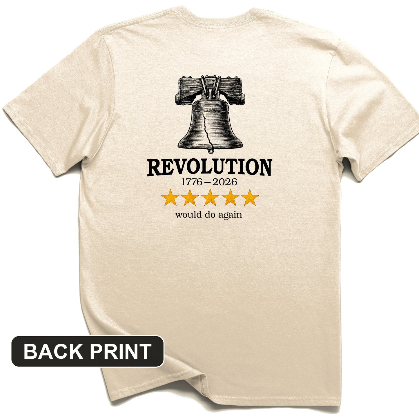Revolution Back Print T-Shirt